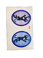 Vintage Impko Waterslide Decals 35th Fighter Squadron Logo WW2 Era 50s WWII picture