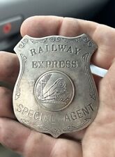 Railway Express Special Agent Old West Historic Replica Badge Sheild 2 1/2