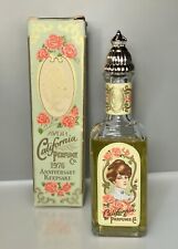 Vtg Avon 1976 California Perfume Moonwind 90th Anniversary Keepsake Bottle & Box picture