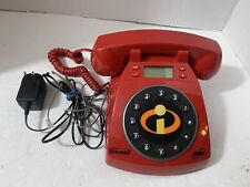 Disney pixar The Incredibles Red SNC red telephone  Preowned picture