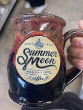 DENEEN POTTERY Summer Moon Wood Fired Coffee KELLER TEXAS Rare MUG 2018 Limited picture