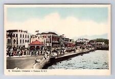 Curacao DWI, Dutch West Indies, Brionplein Otrabanda, Vintage Postcard picture