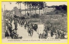 cpa Rare View 50 - VILLEDIEU les POËLES Fête Parade Grande CAVALCADE from 1906 picture