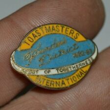 Vintage Founder's District TOASTMASTERS International 1982-1983 Pin Rare picture