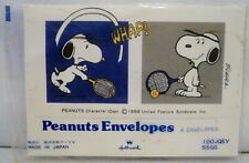 Vintage Peanuts Snoopy & Woodstock Envelope Japan picture