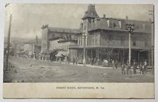 Postcard WEST VIRGINIA Ronceverte STREET SCENE 1909 picture