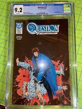 CGC 9.2 White pages  The Question #17  Rorschach  Watchmen picture