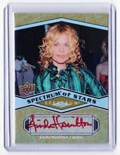 Linda Hamilton 2009 Upper Deck Spectrum of Stars Autograph Card Auto Terminator picture