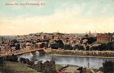 Panorama Easton Pennsylvania 1909 postcard picture