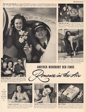 1944 Woodbury Facial Soap: Braniff Airways Vintage Print Ad picture