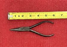 Vintage Utica 1033 6” Needle Nose Pliers  Made In USA M1 picture