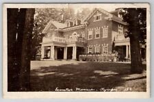 RPPC Olympia Washington Governors Mansion c1920s To Northeast MD Postcard K22 picture