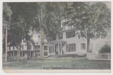 East Derby New Hampshire 1914 Postcard Cedars & Parker House Handcolored picture