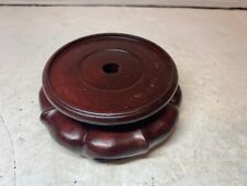 Vintage Wood Footed Lamp Base picture