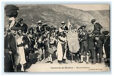 1913 Carnaval Menton France Parade Carnival MataJors Picadors Costume Postcard picture