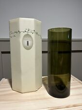 New LENOX Botanical Boutique Green Cylinder Vase 10’ SKU 816526 picture