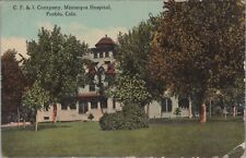 MR ALE c1910s Postcard C F & I Company, Minnequa Hospital Pueblo Colorado 5786.2 picture