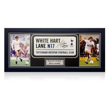 Glenn Hoddle Signed Tottenham Hotspur Street Sign. Framed picture