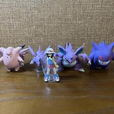 Lot of 5 Bandai Pokemon Scale World Figure - Clefable, Gengar, etc. G42980 picture