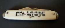 Vintage Pocket Knife Elvis Presley King of Rock n Roll 1935-1977 3.5