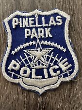 Vintage Pinellas Park Florida Police Patch 1st Issue picture