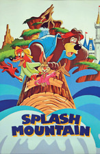 Song of the South Splash Mountain Brer Rabbit Fox Bear Attraction Retro Poster picture