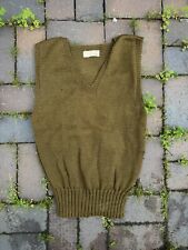 RARE Vintage 1940’s WWII American Red Cross Knit Wool Vest Size 36 picture