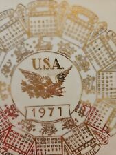1971 USA Commemorative  Collectors Plate  picture