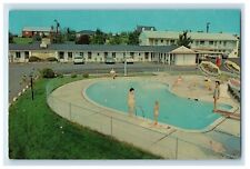 1968 Jefferson Hotel Swimming Pool Warrenton Virginia VA Posted Vintage Postcard picture