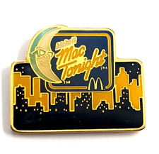 McDonald’s Make It Mac Tonight Moon Man Night City Skyline Crew Pin Advertise picture