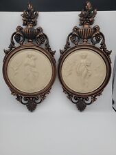 Vintage Coppercraft Guild, Dart Inc. Cameo Wall Plaques picture