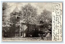 1907 Summer Country Court House Hinton West Virginia WV Antique Postcard picture