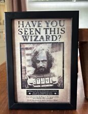 Harry Potter WB Wizarding World Sirius Black Lenticular Shifting Framed Wall Art picture