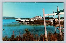 Door County, WI-Wisconsin, Washington Island Jackson Harbor, Vintage Postcard picture