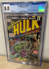 Incredible Hulk #197 CGC 8.0 (Marvel 1976)  Man-Thing, Glob & Collector appr picture