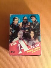  The A-Team TV Series 1983 Topps Card Box with 36 Unopened packs picture