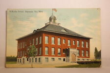 Postcard McKinley School Algonquin Soo MI V22 picture