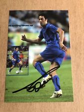 Luca Toni, Italy 🇮🇹 FIFA World Cup 2006 Photo hand signed picture