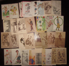 1910's Baseball Postcards - Romance, Valentine, Comic -Lot of 33 picture