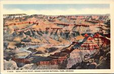 Postcard Near Lipan Point Grand Canyon National Park Arizona Linen picture