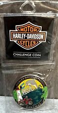 Genuine Harley Davidson Emblem Metal Challenge Coin / Nassau Bahamas picture