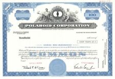 Polaroid Corp. - 1937 Specimen Stock Certificate - Specimen Stocks & Bonds picture