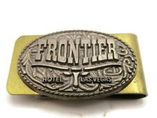 Frontier Hotel Las Vegas Money Clip Vintage picture