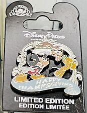 Disney Cast Happy Thanksgiving Mickey Pluto Pin MOC HTF picture
