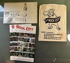 Vintage See Rock City Large Postcards And Bag picture