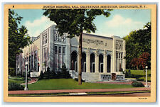1947 Norton Memorial Hall Chautauqua Institution NY Dewittville NY Postcard picture