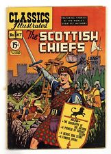Classics Illustrated 067 The Scottish Chiefs Canadian Edition #1 VG- 3.5 1950 picture