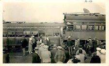 TRAIN WRECK, NORTH MIAMISBURG, OHIO, 1927, VINTAGE 3 x 4 1/2 PHOTO (SV 651) picture