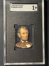 1888 Y95 - Scrap Pictures, President Abraham LINCOLN, ￼SGC 1 - Tough picture