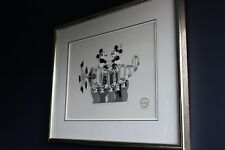Mickey Mouse Mail Pilot Serigraph Cel limited edition framed cel rare picture